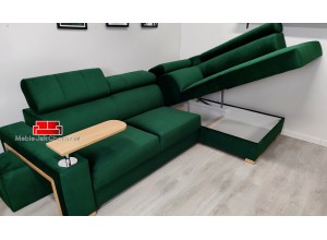 Sofa z zagłówkami