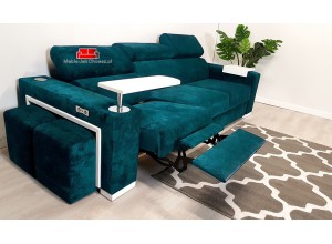 Sofa z elektryczną funkcją relax