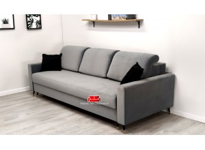 sofa z dużą powierzchnią spania