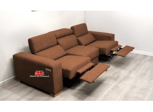 sofa z dwiema funkcjami relax na wymiar