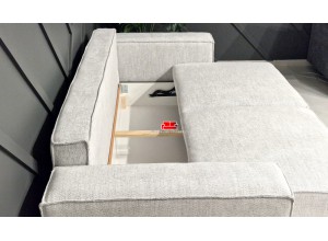 Wygodna sofa z funkcją spania do kawalerki